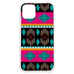 Abstract Art Pattern Design Vintage iPhone 12/12 Pro TPU UV Print Case