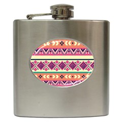 Unique Pattern Design Vintage Hip Flask (6 Oz) by Ravend