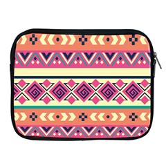 Unique Pattern Design Vintage Apple Ipad 2/3/4 Zipper Cases by Ravend