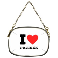 I Love Patrick  Chain Purse (two Sides)