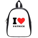 I love Patrick  School Bag (Small) Front