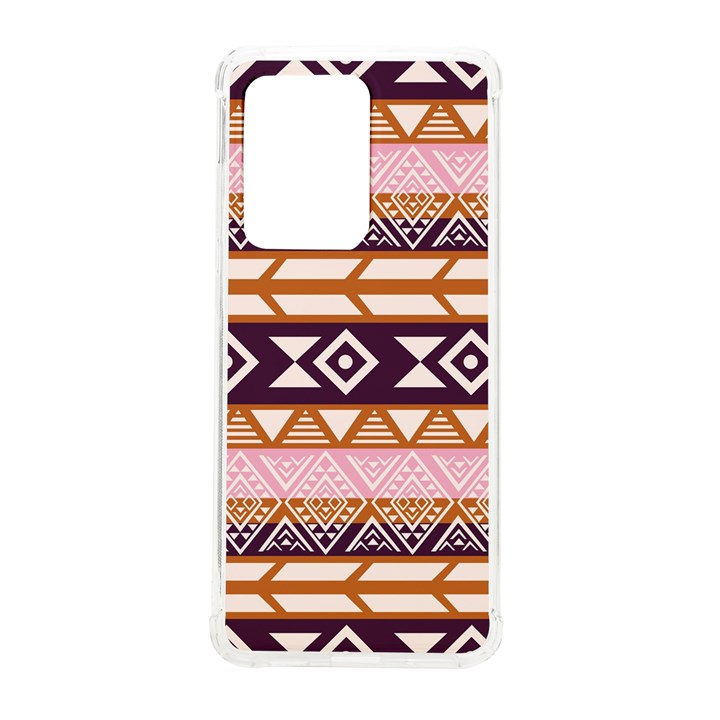 Print Pattern Design Vintage Samsung Galaxy S20 Ultra 6.9 Inch TPU UV Case