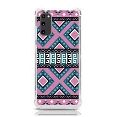 Pink Pattern Design Vintage Samsung Galaxy S20 6 2 Inch Tpu Uv Case by Ravend