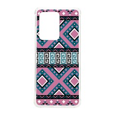 Pink Pattern Design Vintage Samsung Galaxy S20 Ultra 6 9 Inch Tpu Uv Case by Ravend