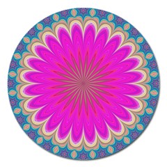 Wallpaper Decoration Generated Magnet 5  (round) by Ravend