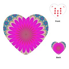 Wallpaper Decoration Generated Playing Cards Single Design (heart)