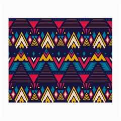 Pattern Colorful Aztec Small Glasses Cloth (2 Sides) by Ravend