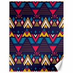 Pattern Colorful Aztec Canvas 12  X 16  by Ravend