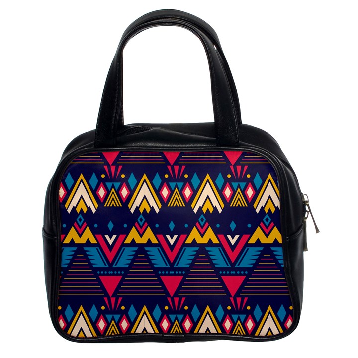 Pattern Colorful Aztec Classic Handbag (Two Sides)