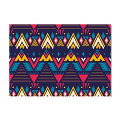 Pattern Colorful Aztec Crystal Sticker (a4) by Ravend