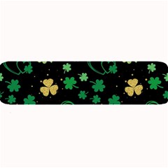 Clovers Flowers Clover Pat Large Bar Mat by Ravend