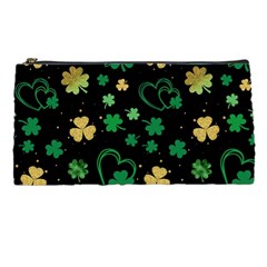 Clovers Flowers Clover Pat Pencil Case by Ravend