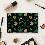 Clovers Flowers Clover Pat Cosmetic Bag (Medium) Front