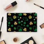 Clovers Flowers Clover Pat Cosmetic Bag (Medium) Back