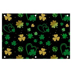 Clovers Flowers Clover Pat Banner And Sign 6  X 4  by Ravend