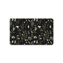 Plants Floral Art Pattern Design Magnet (name Card) by Ravend