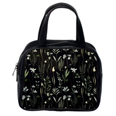 Plants Floral Art Pattern Design Classic Handbag (one Side) by Ravend