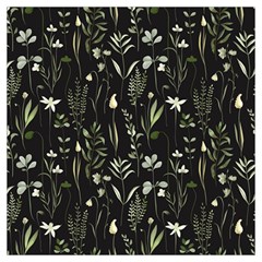 Plants Floral Art Pattern Design Lightweight Scarf  by Ravend