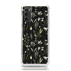 Plants Floral Art Pattern Design Samsung Galaxy S20 6 2 Inch Tpu Uv Case by Ravend