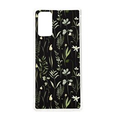 Plants Floral Art Pattern Design Samsung Galaxy Note 20 Tpu Uv Case by Ravend