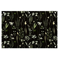 Plants Floral Art Pattern Design Banner And Sign 6  X 4  by Ravend