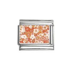 Flowers Petals Leaves Floral Print Italian Charm (9mm) by Ravend