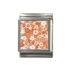 Flowers Petals Leaves Floral Print Italian Charm (13mm) by Ravend