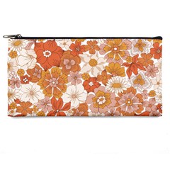 Flowers Petals Leaves Floral Print Pencil Case by Ravend