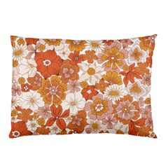 Flowers Petals Leaves Floral Print Pillow Case (two Sides) by Ravend