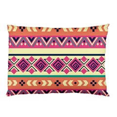 Unique Pattern Design Vintage Retro Art Pillow Case (two Sides) by Wegoenart