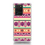 Unique Pattern Design Vintage Retro Art Samsung Galaxy S20 Ultra 6.9 Inch TPU UV Case Front