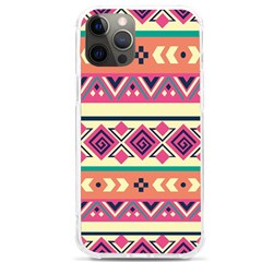 Unique Pattern Design Vintage Retro Art Iphone 12 Pro Max Tpu Uv Print Case by Wegoenart