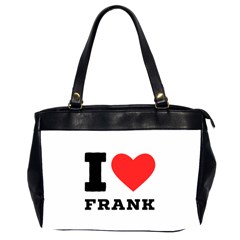 I Love Frank Oversize Office Handbag (2 Sides) by ilovewhateva