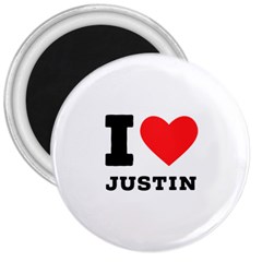 I Love Justin 3  Magnets by ilovewhateva