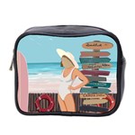 Vacation On The Ocean Mini Toiletries Bag (Two Sides) Front