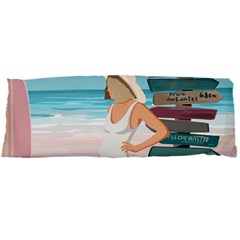 Vacation On The Ocean Body Pillow Case Dakimakura (two Sides) by SychEva