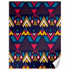 Pattern Colorful Aztec Canvas 12  X 16  by Wegoenart