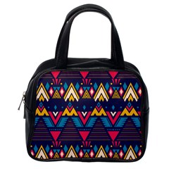 Pattern Colorful Aztec Classic Handbag (one Side) by Wegoenart