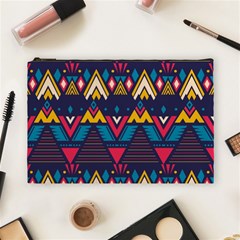 Pattern Colorful Aztec Cosmetic Bag (large) by Wegoenart