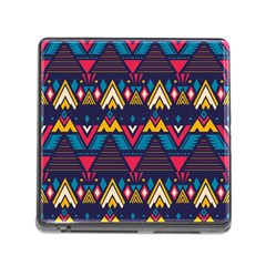 Pattern Colorful Aztec Memory Card Reader (square 5 Slot) by Wegoenart