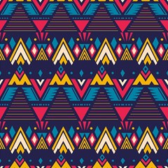 Pattern Colorful Aztec Play Mat (rectangle) by Wegoenart