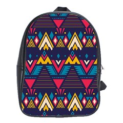 Pattern Colorful Aztec School Bag (xl) by Wegoenart