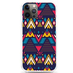 Pattern Colorful Aztec Iphone 12 Pro Max Tpu Uv Print Case by Wegoenart