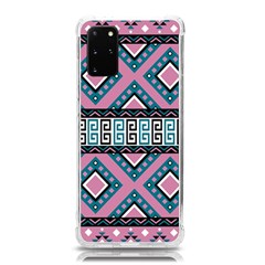 Pink Pattern Design Vintage Old Retro Unique Antique Samsung Galaxy S20plus 6 7 Inch Tpu Uv Case by Wegoenart