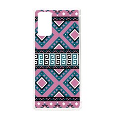 Pink Pattern Design Vintage Old Retro Unique Antique Samsung Galaxy Note 20 Tpu Uv Case