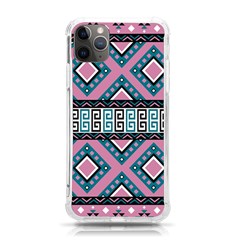 Pink Pattern Design Vintage Old Retro Unique Antique Iphone 11 Pro Max 6 5 Inch Tpu Uv Print Case by Wegoenart