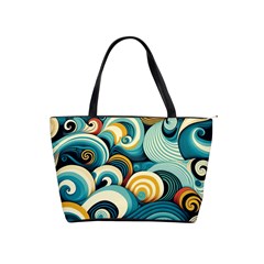 Waves Ocean Sea Abstract Whimsical (1) Classic Shoulder Handbag