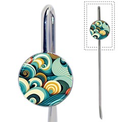 Waves Ocean Sea Abstract Whimsical (1) Book Mark