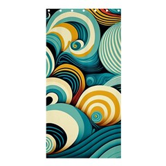 Waves Ocean Sea Abstract Whimsical (1) Shower Curtain 36  X 72  (stall)  by Jancukart