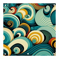 Waves Ocean Sea Abstract Whimsical (1) Banner And Sign 3  X 3 